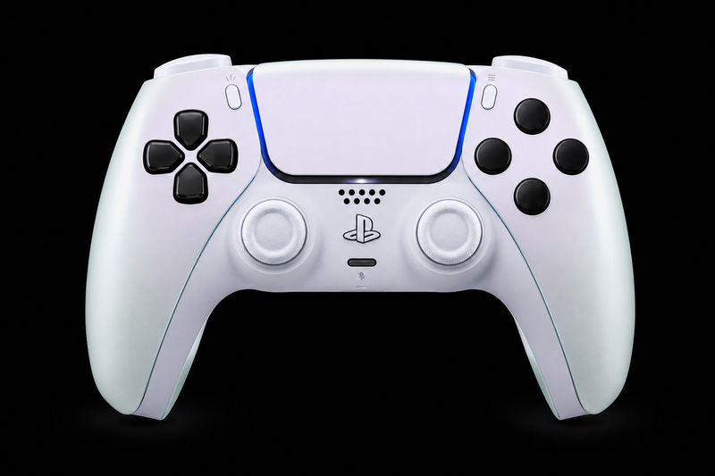 Fps Pro — يد PS5 احترافية بأزرار مايكروسويتش سوداء